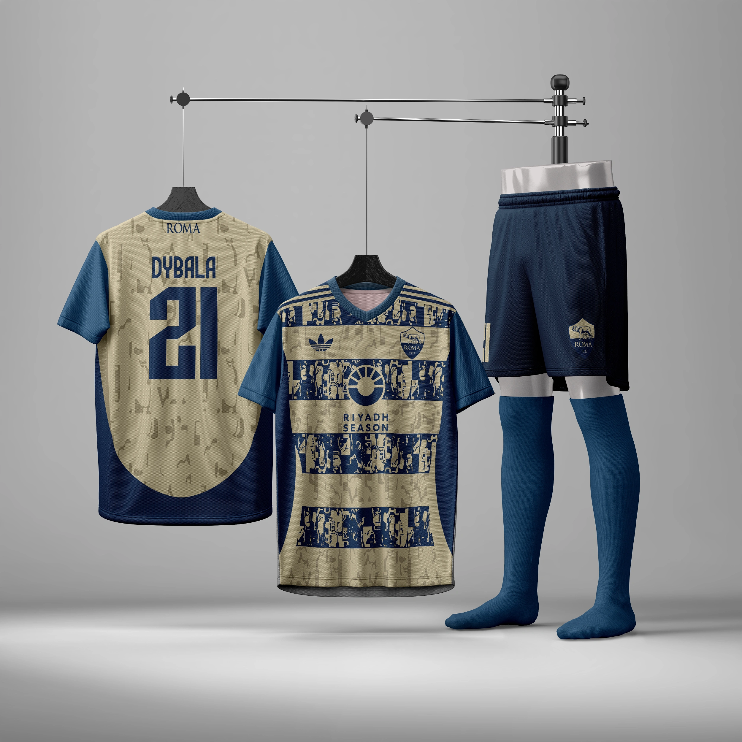 ROM KREM Halı Saha Forması - F45