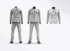 Gri Geometrik Eşofman Takımı - E08