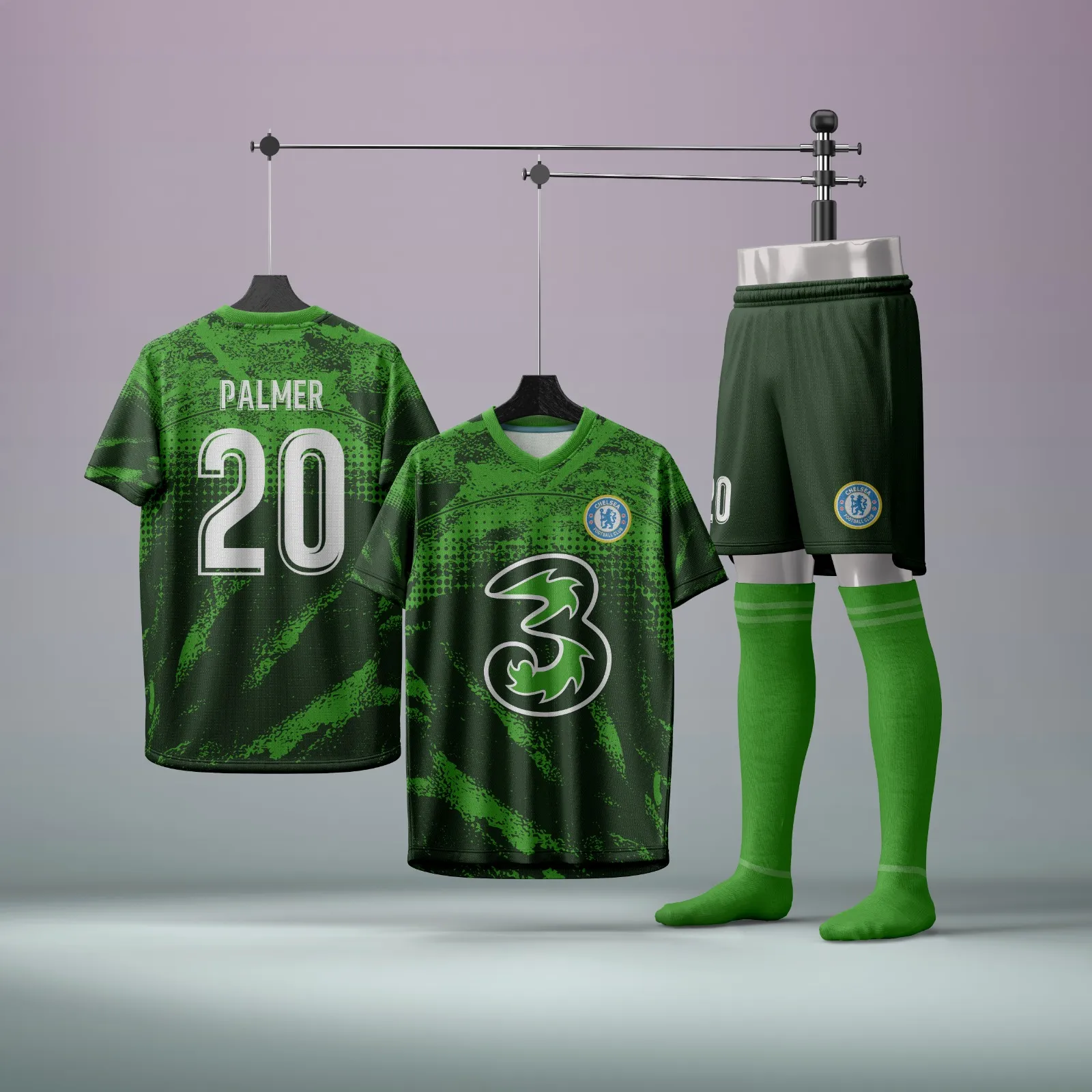 CHE YEŞİL Halı Saha Forması - F47